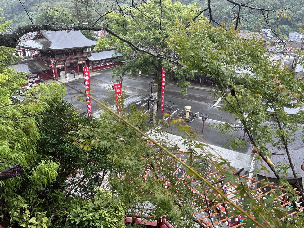 あいにくの雨でしたが・・・